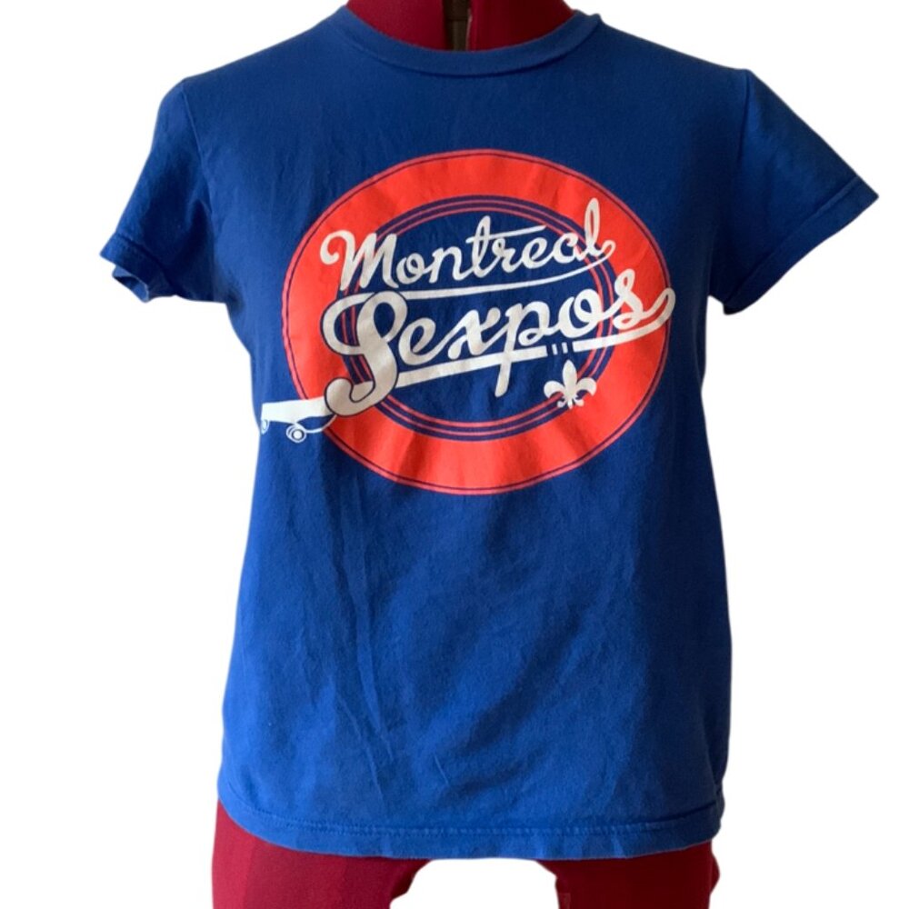 VINTAGE - Montreal Roller derby Sexpos - official t-shirt - AA - Women Medium